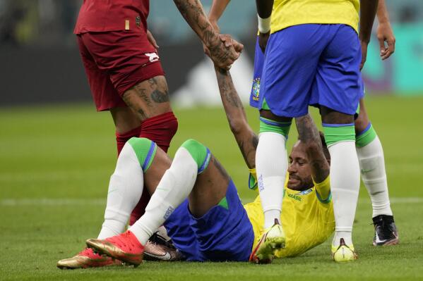 Neymar injured Richarlison scores for Brazil at World Cup AP News